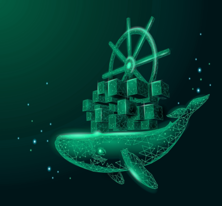 Docker digital whale